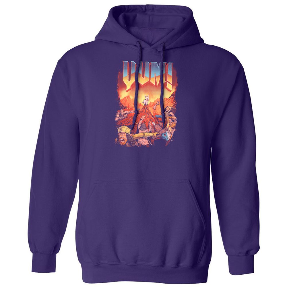 Classic Unisex Hoodie - P1ZLD97V - Purple - 6