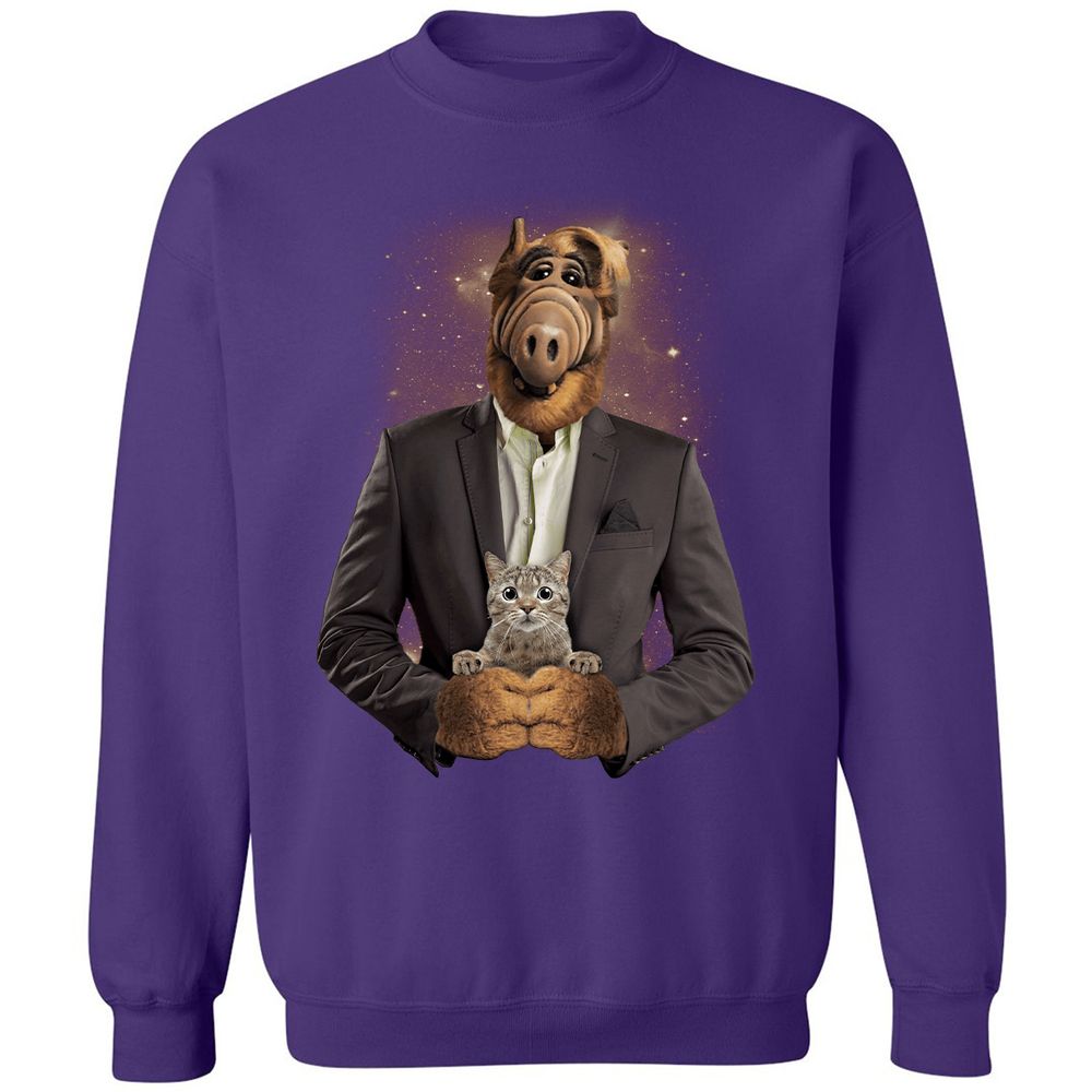 Classic Unisex Sweatshirt - XDQXHVQQ - Purple - 6