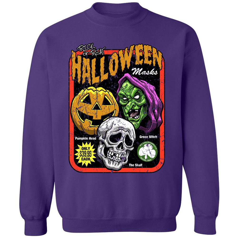 Classic Unisex Sweatshirt - 3GRMCFXS - Purple - 6