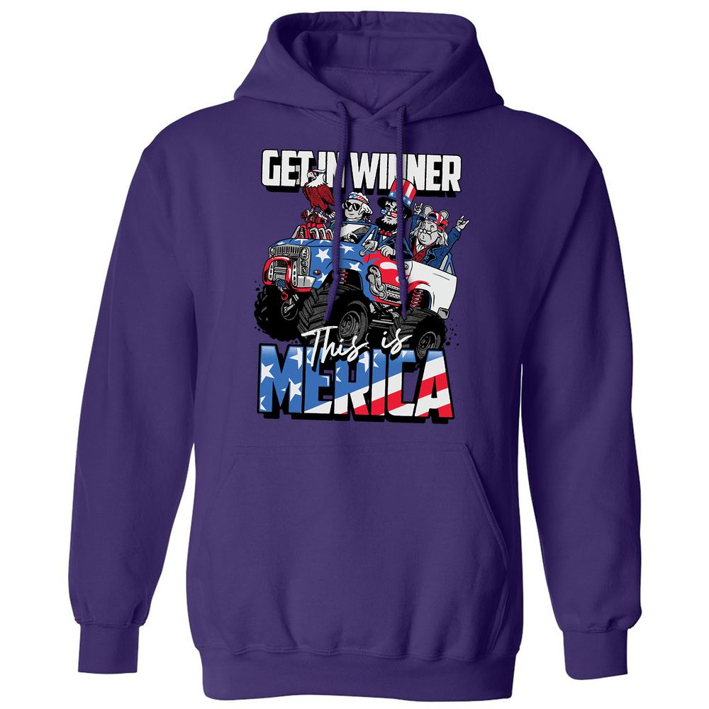 Classic Unisex Hoodie - 2Q7MKDCZ - Purple - 6