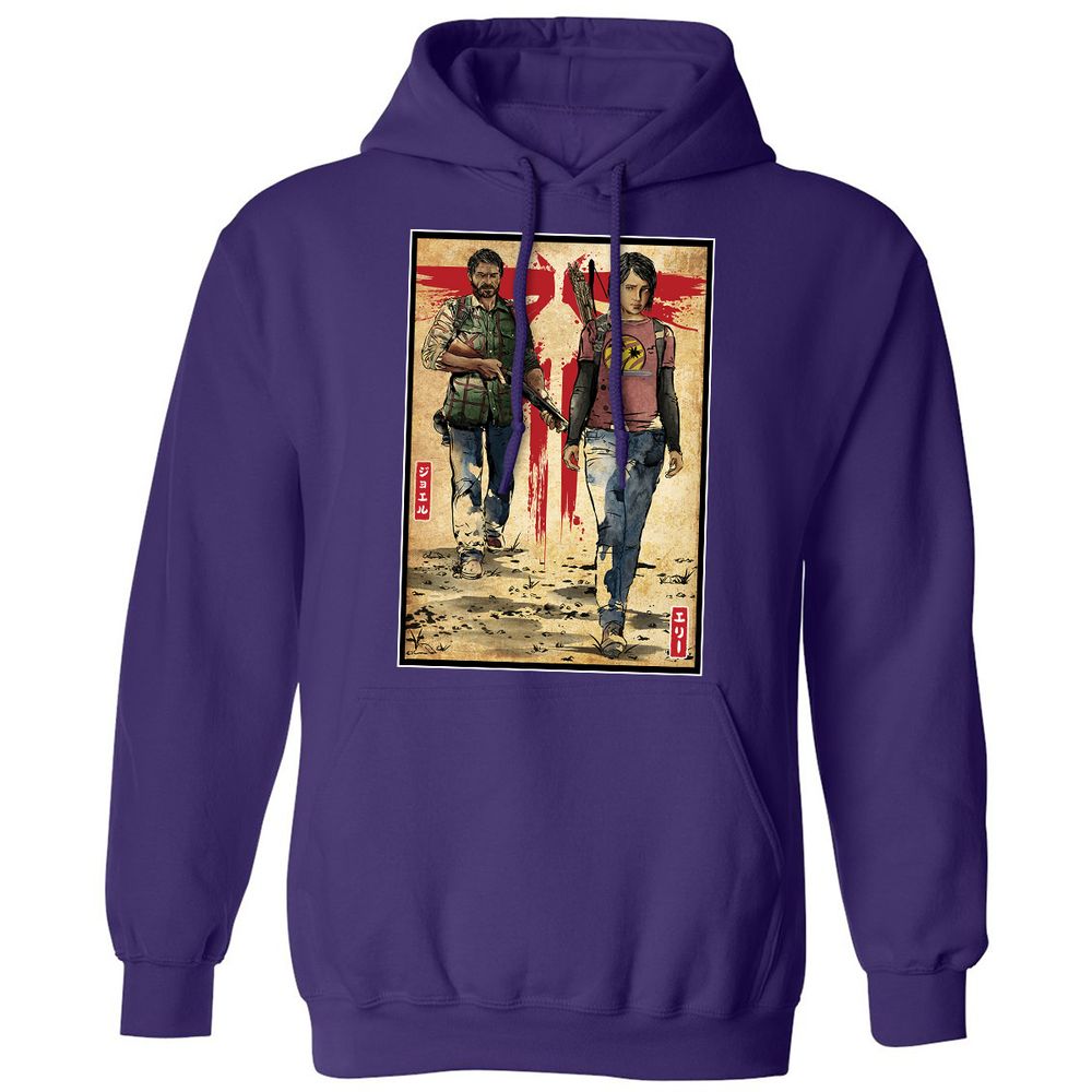Classic Unisex Hoodie - UQD1TCAL - Purple - 6