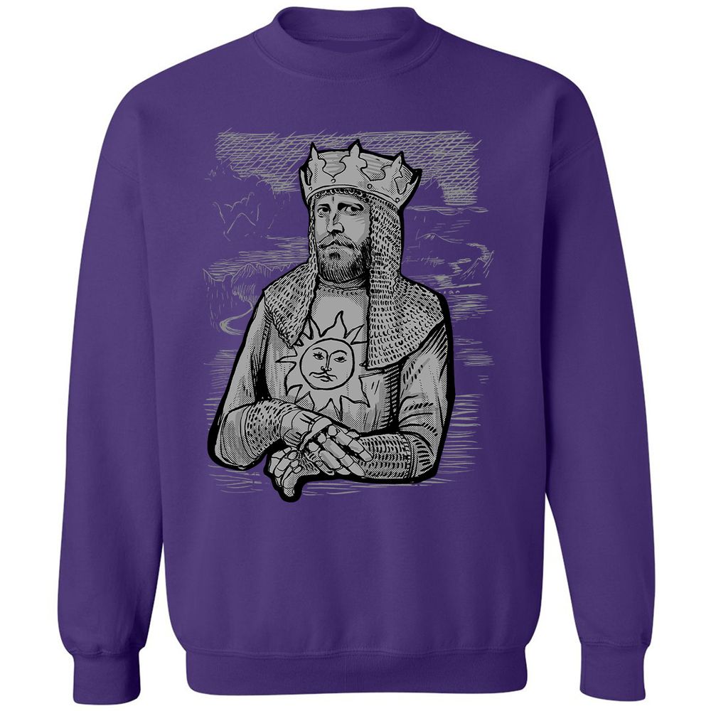 Classic Unisex Sweatshirt - JSMXGGSF - Purple - 6