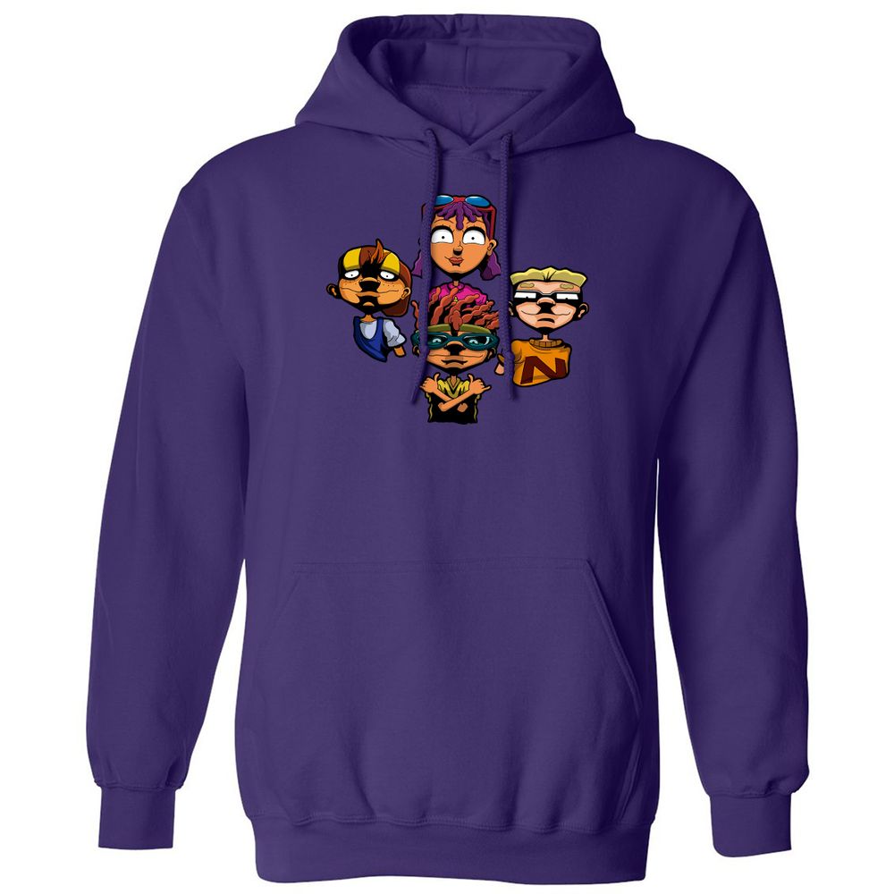 Classic Unisex Hoodie - DJ27GZXF - Purple - 6
