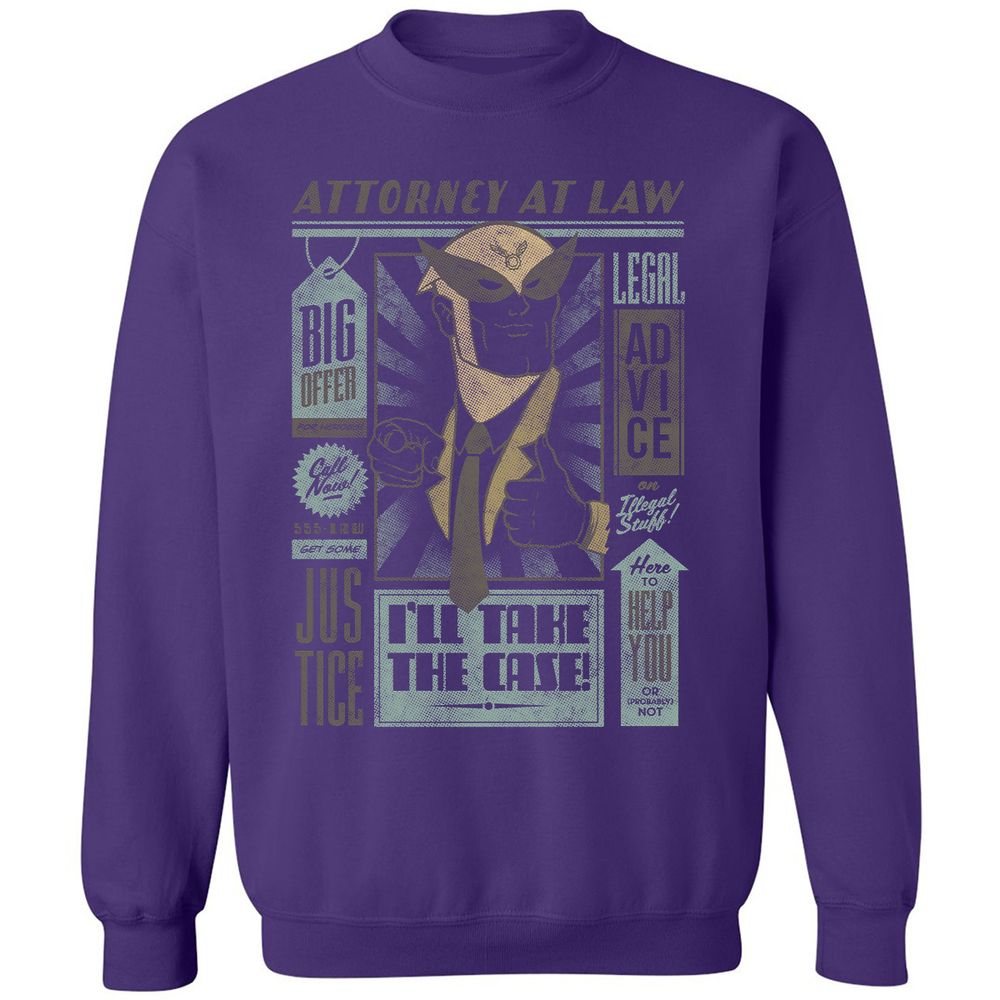 Classic Unisex Sweatshirt - JRXAS86R - Purple - 6
