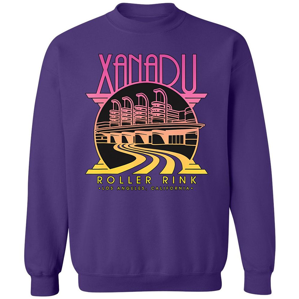 Olivia Newton-John Xanadu Roller Rink Pink Yellow Fade - Purple - 6