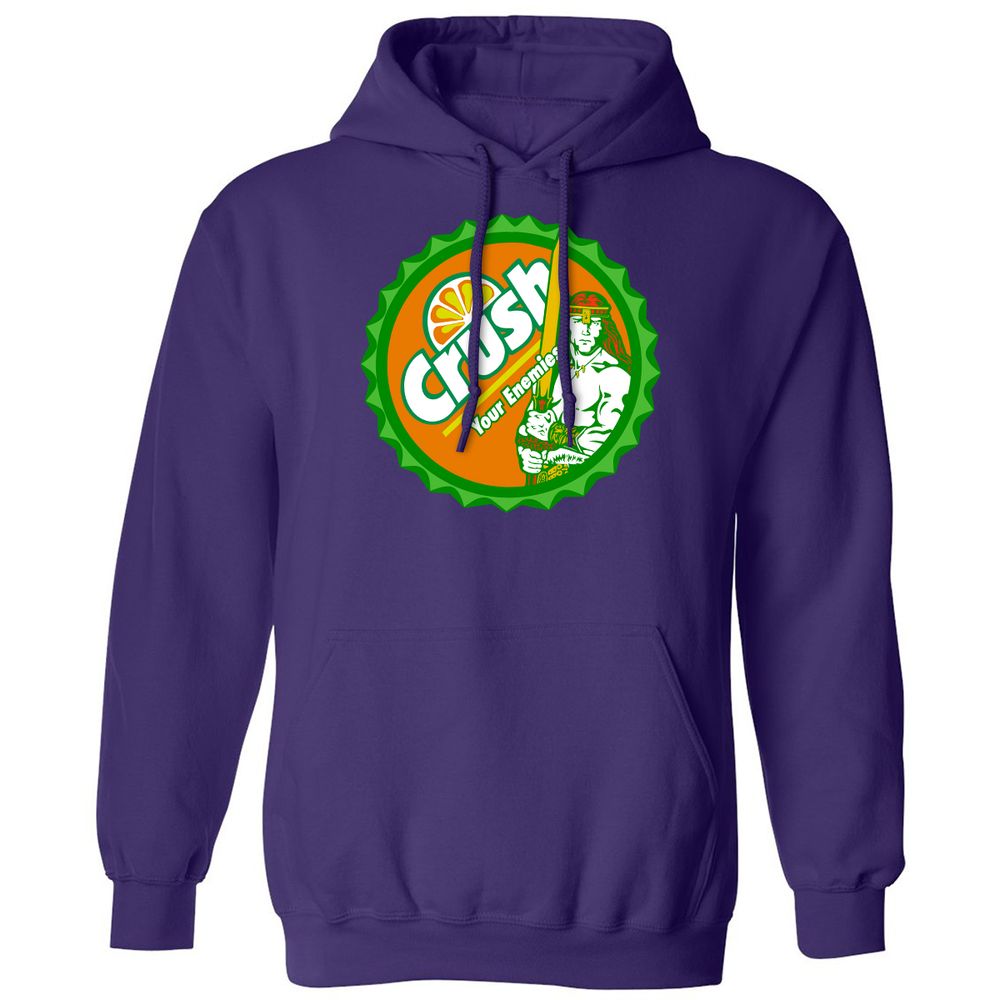 Classic Unisex Hoodie - 93Z5RSB3 - Purple - 6