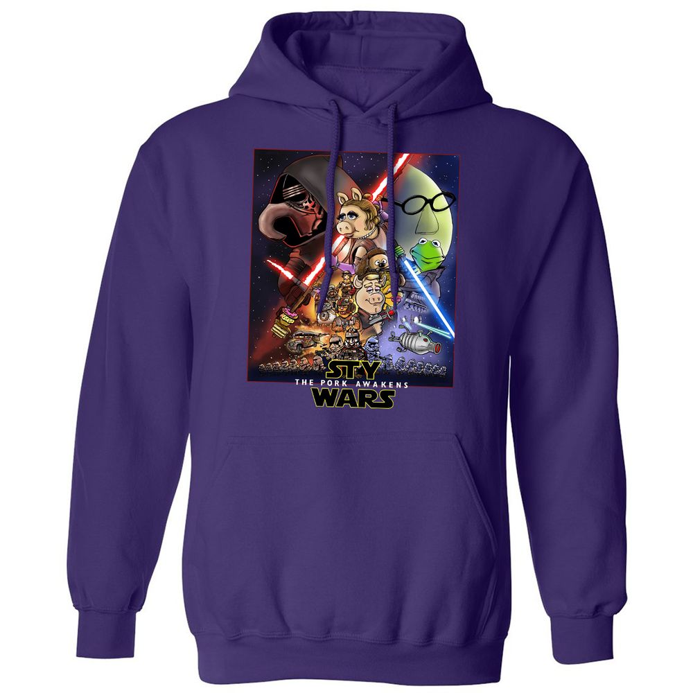 Classic Unisex Hoodie - HWTQLRU1 - Purple - 6