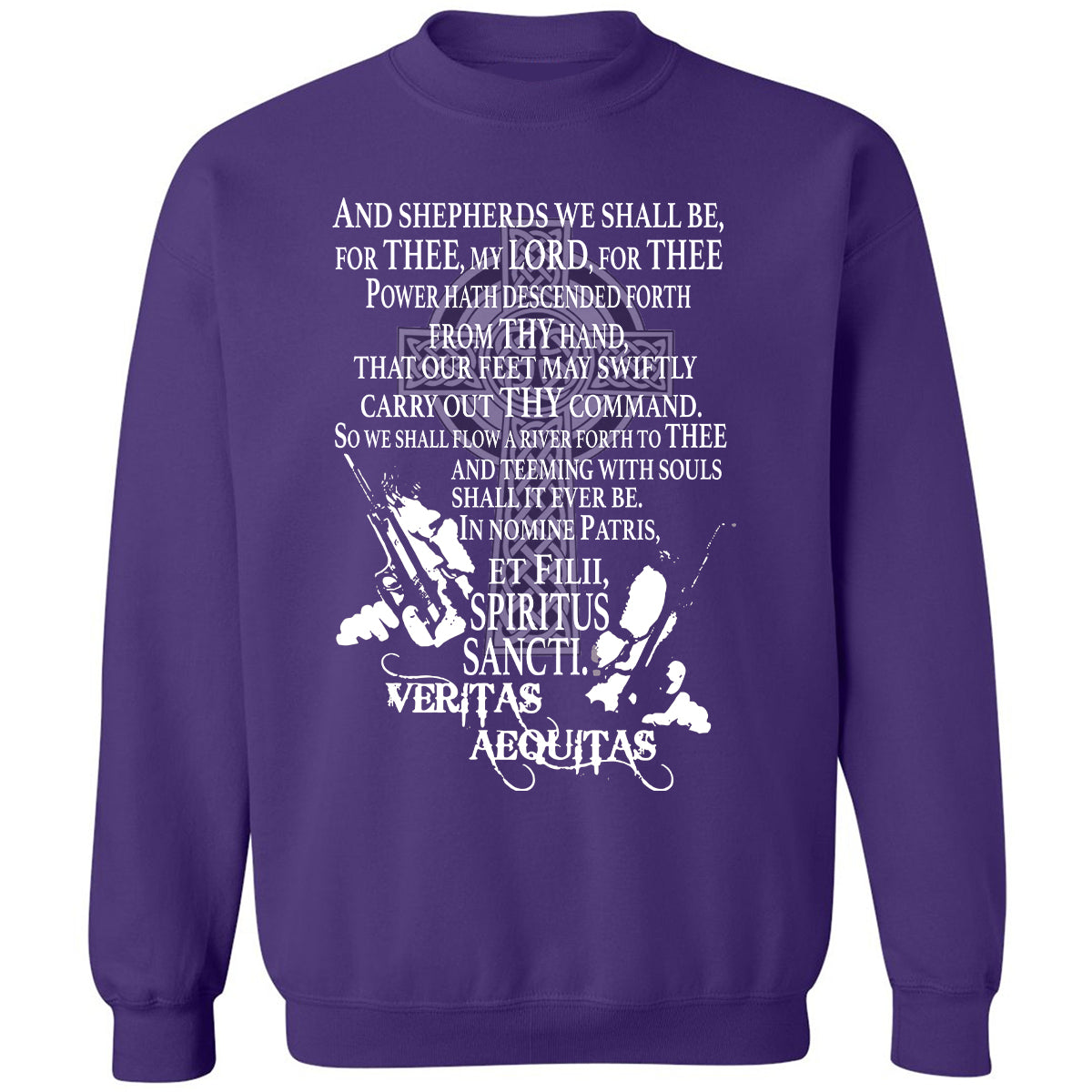 Classic Unisex Sweatshirt - A6XZLAX7 - Purple - 6