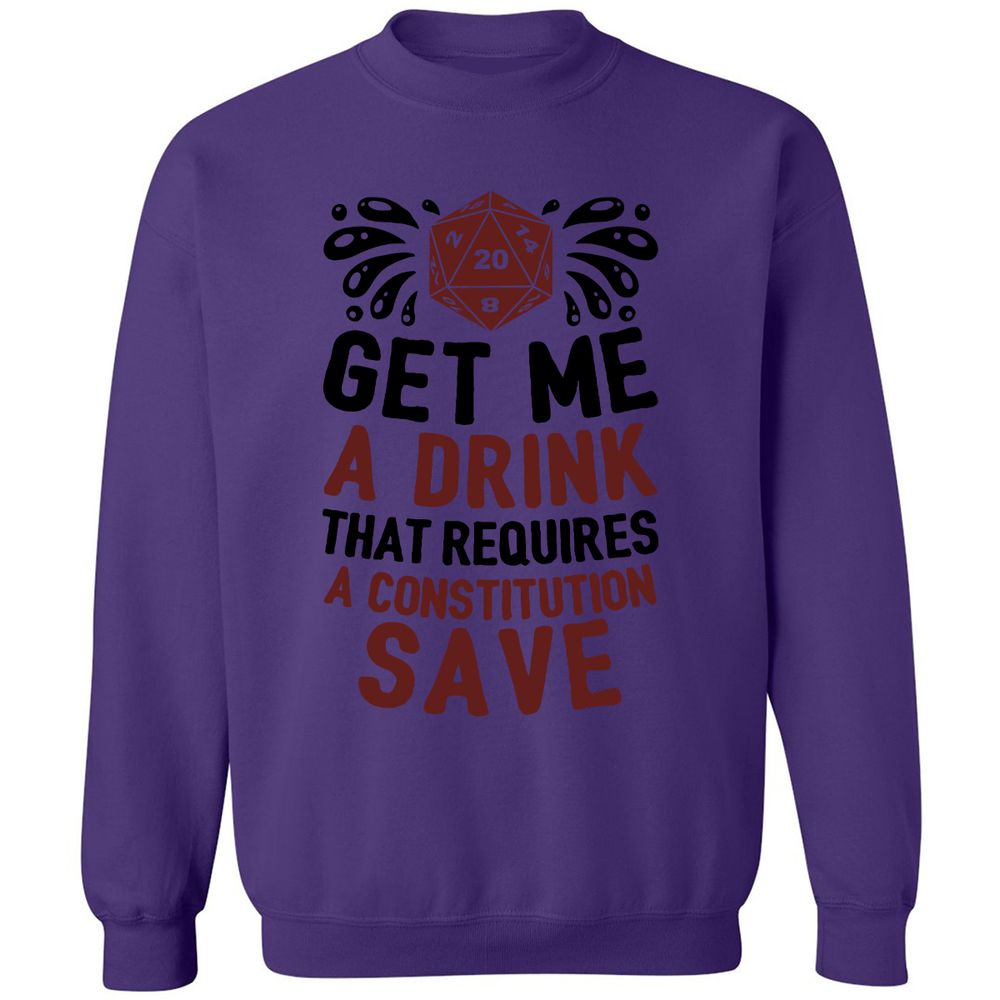 Classic Unisex Sweatshirt - 5L23ULCP - Purple - 6
