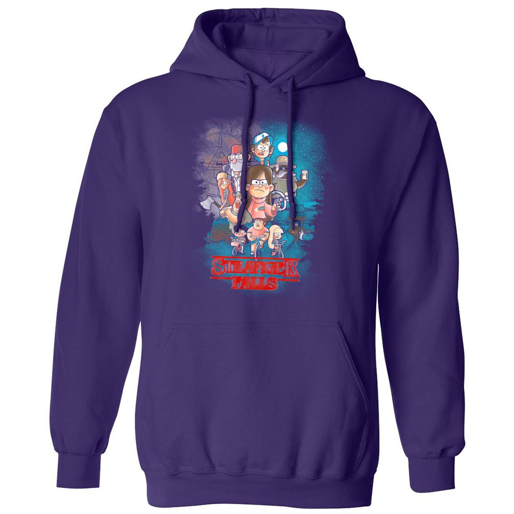 Classic Unisex Hoodie - Q9DDUGBK - Purple - 6
