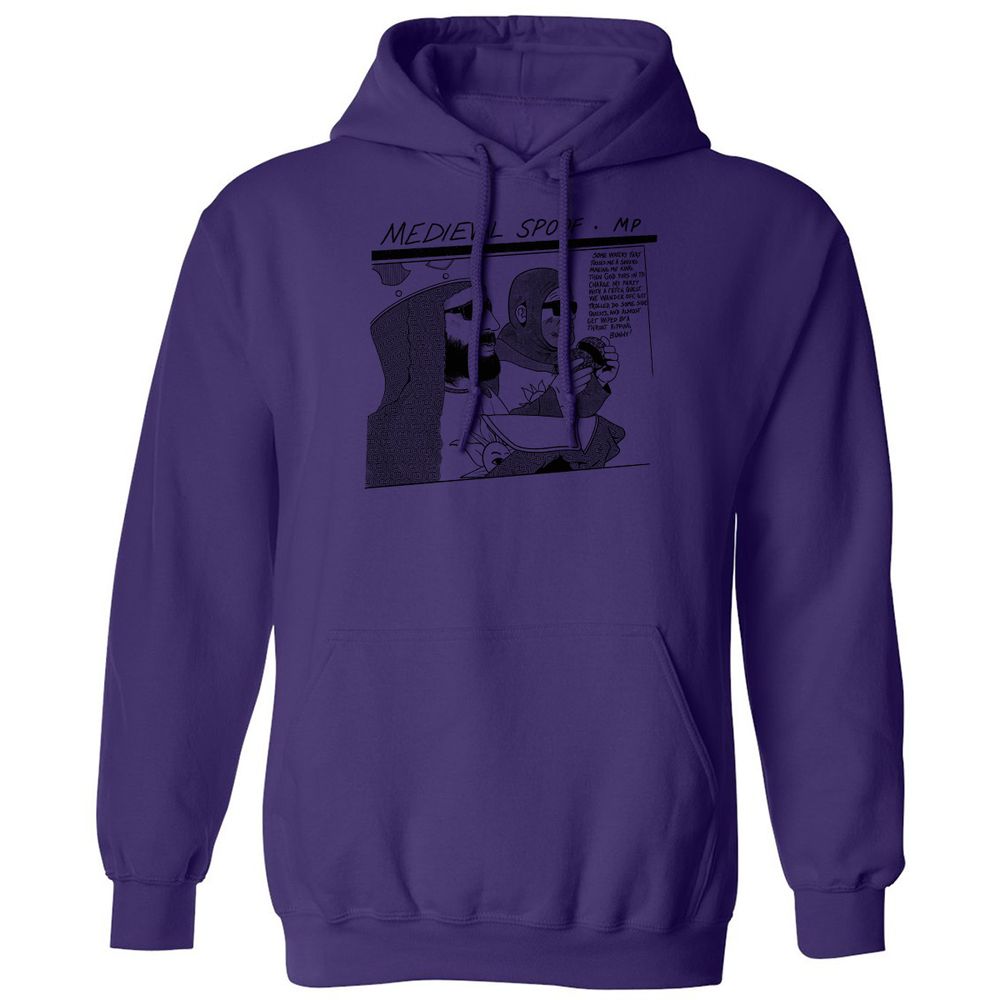 Classic Unisex Hoodie - N62Y1LT9 - Purple - 6