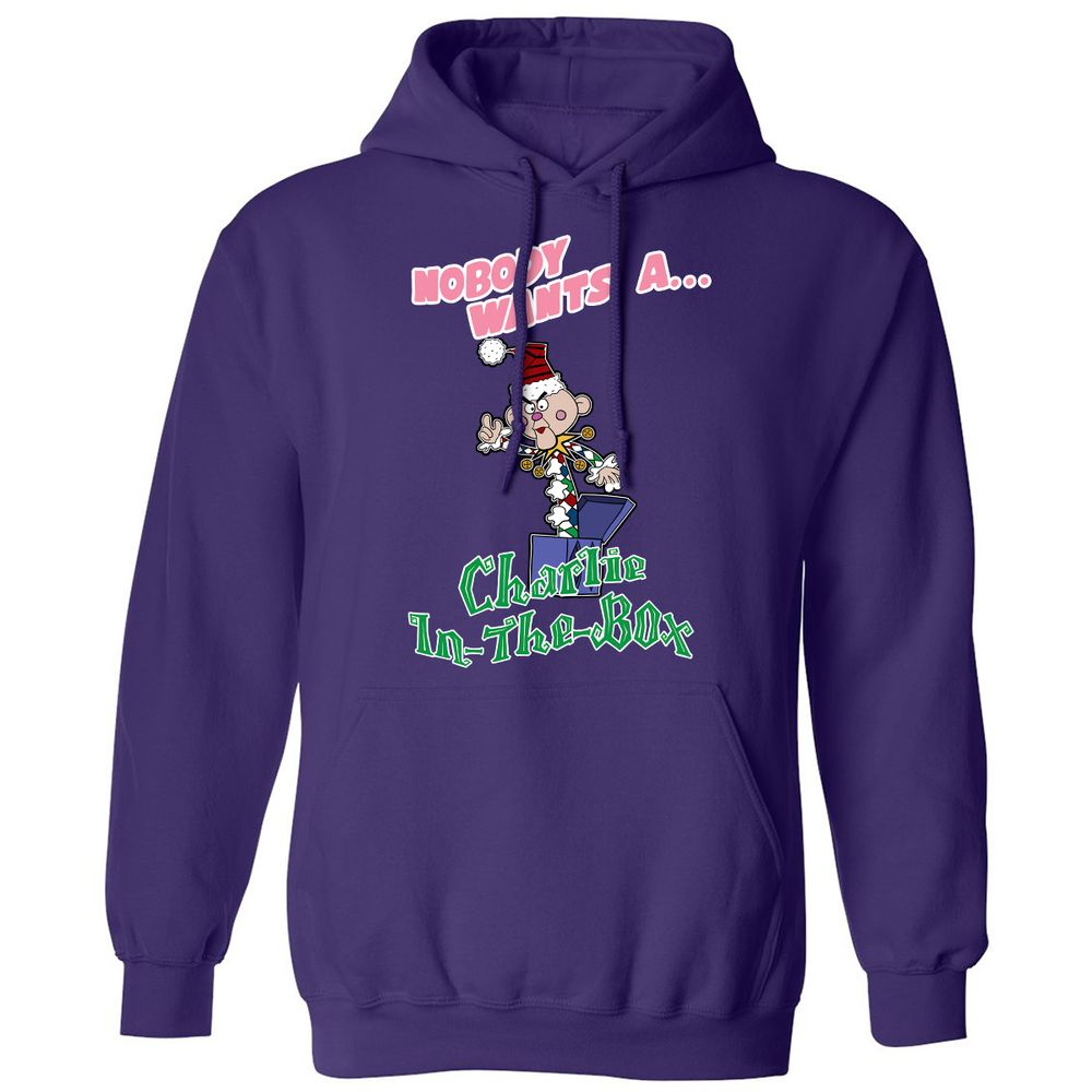 Classic Unisex Hoodie - GHMQCXWN - Purple - 6