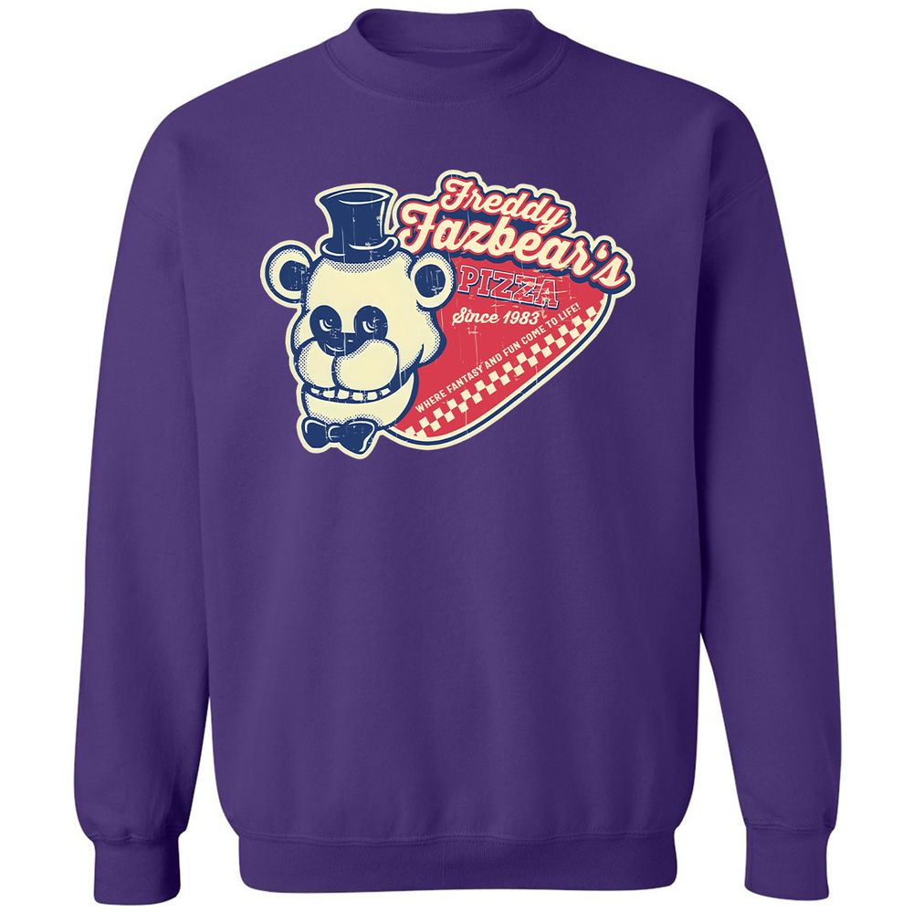 Classic Unisex Sweatshirt - AWXML257 - Purple - 6