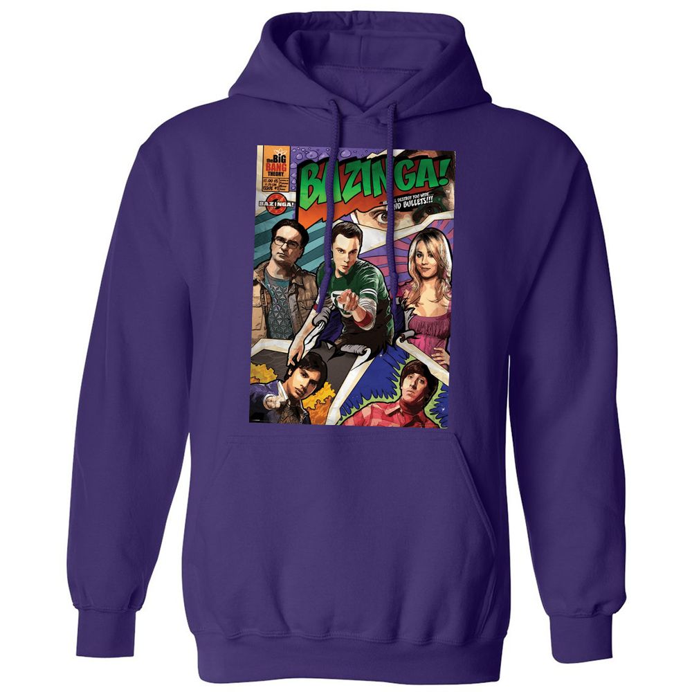 Classic Unisex Hoodie - BHHY6FR3 - Purple - 6