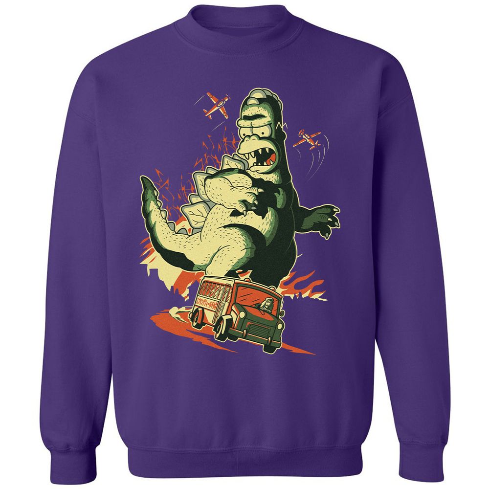 Classic Unisex Sweatshirt - 7BL3TVPR - Purple - 6