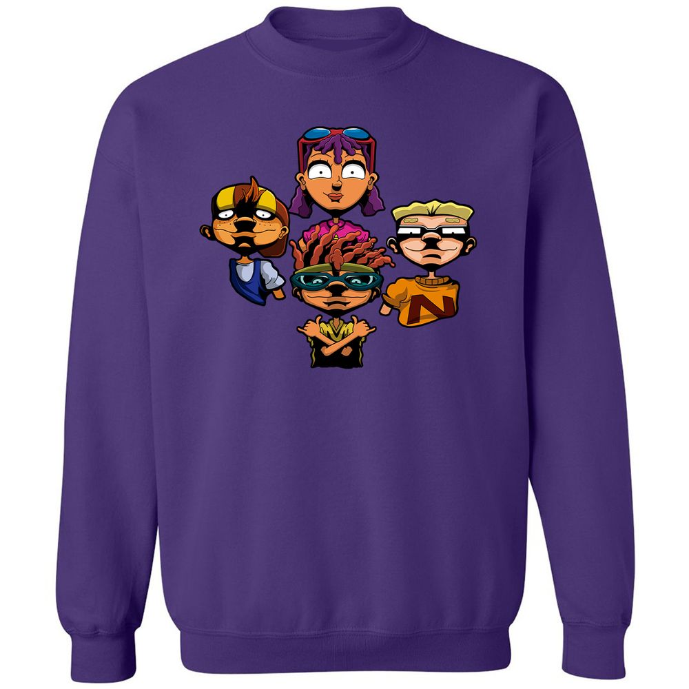 Classic Unisex Sweatshirt - 1RW9HPMY - Purple - 6