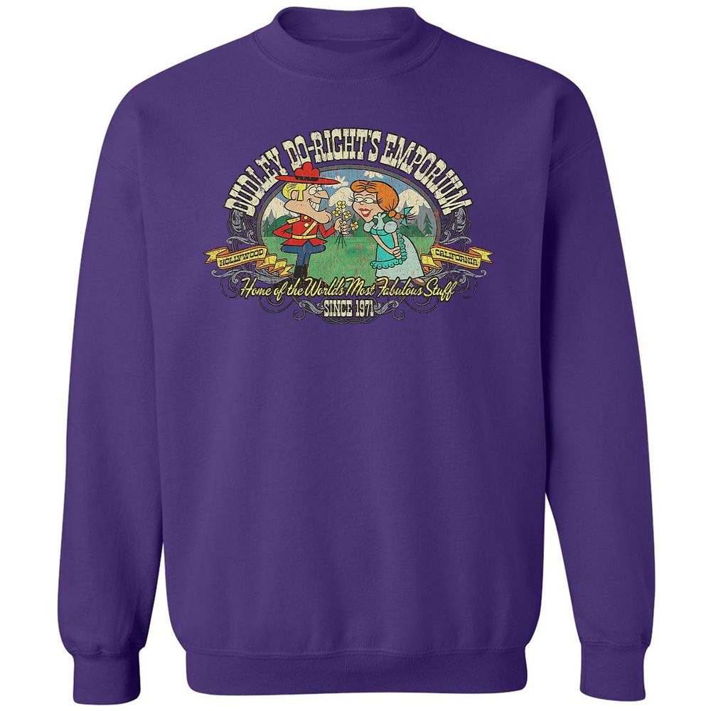Classic Unisex Sweatshirt - 7CT2PVT5 - Purple - 6