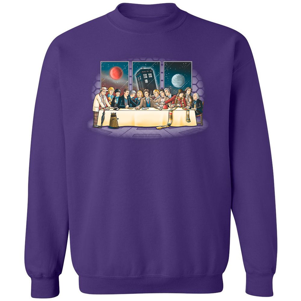 Classic Unisex Sweatshirt - H6LJ7TJY - Purple - 6
