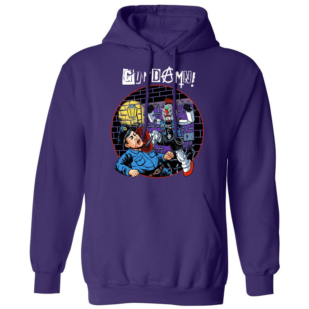 Classic Unisex Hoodie - ETXJ69ZD - Purple - 6