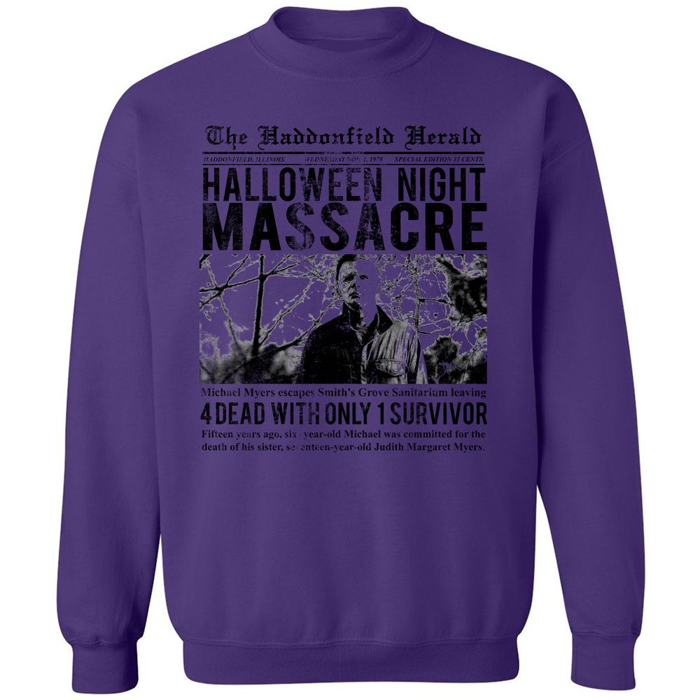 Classic Unisex Sweatshirt - NPATS9QP - Purple - 6