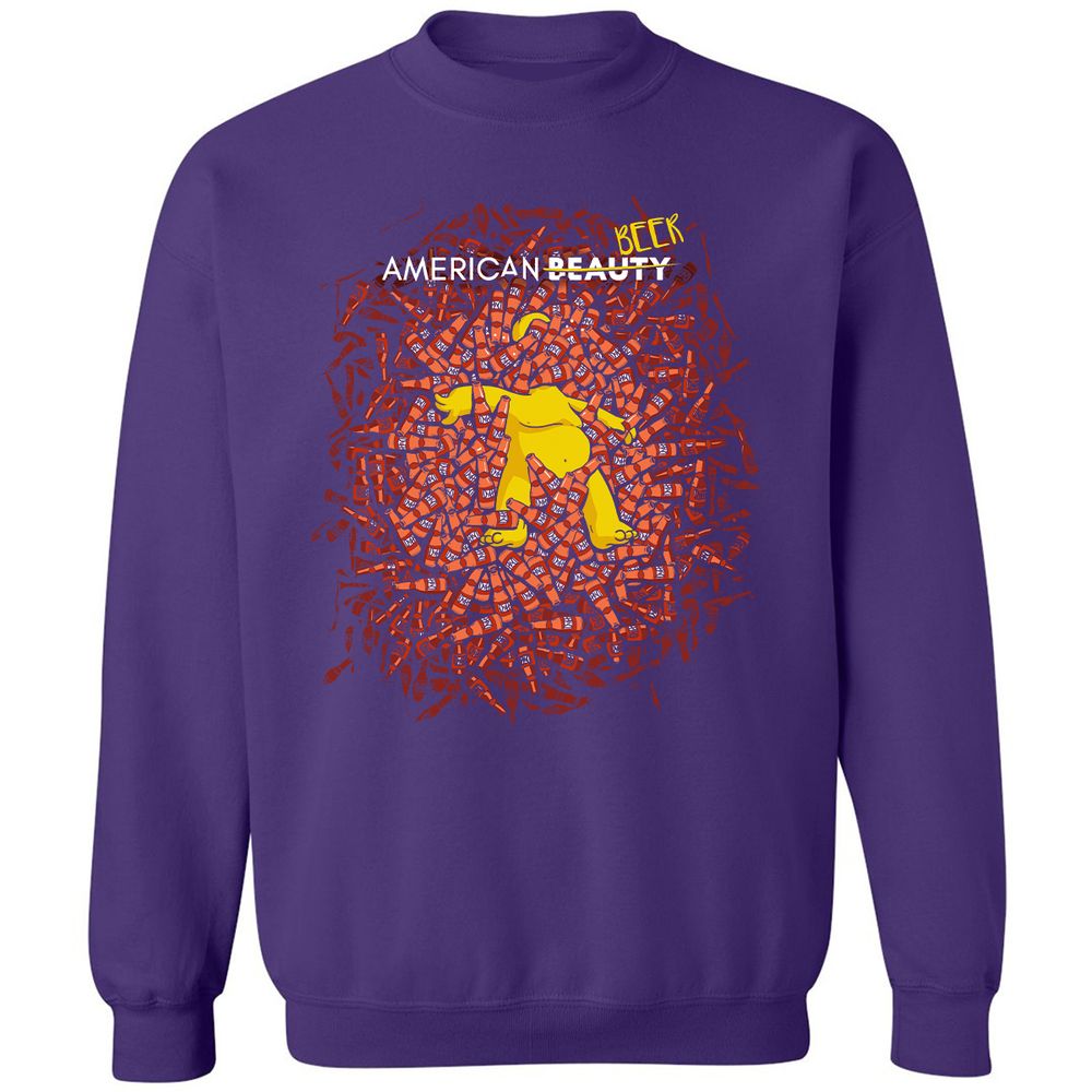 Classic Unisex Sweatshirt - KQEU8CWX - Purple - 6