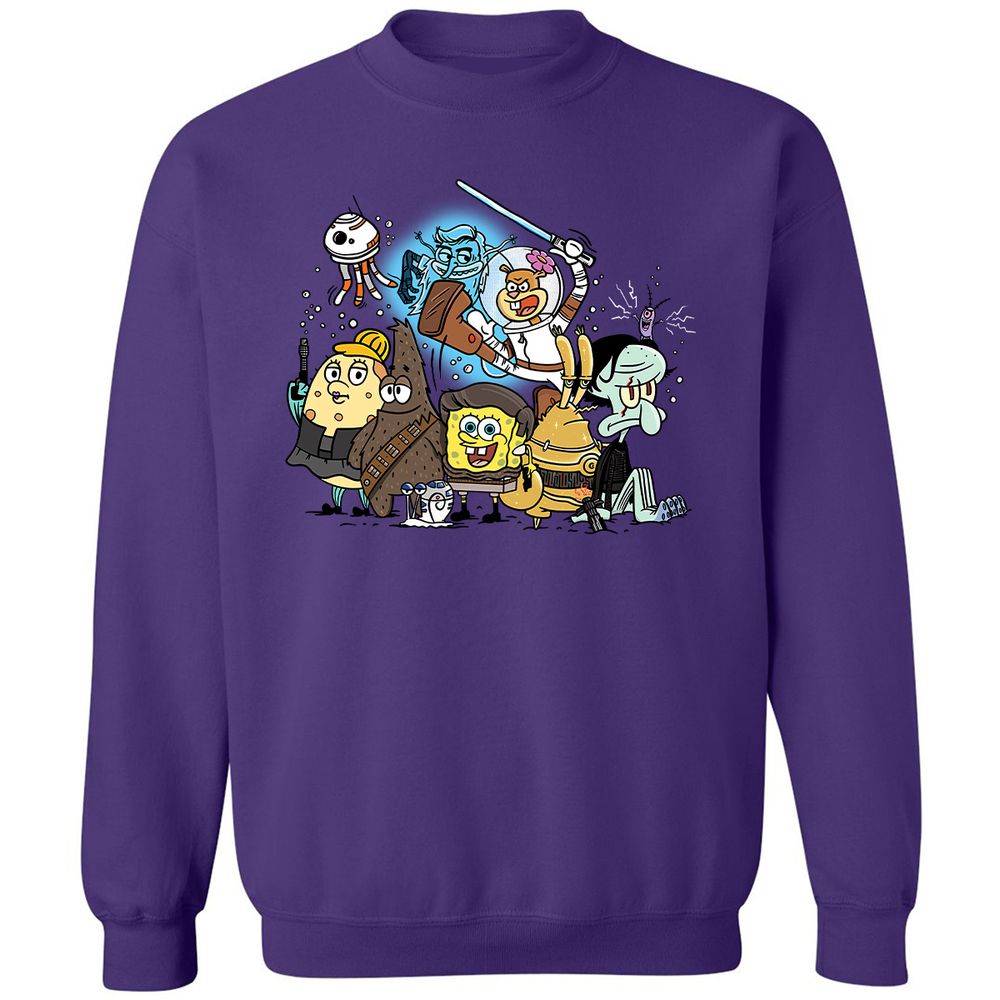 Classic Unisex Sweatshirt - CQZGT8DM - Purple - 6