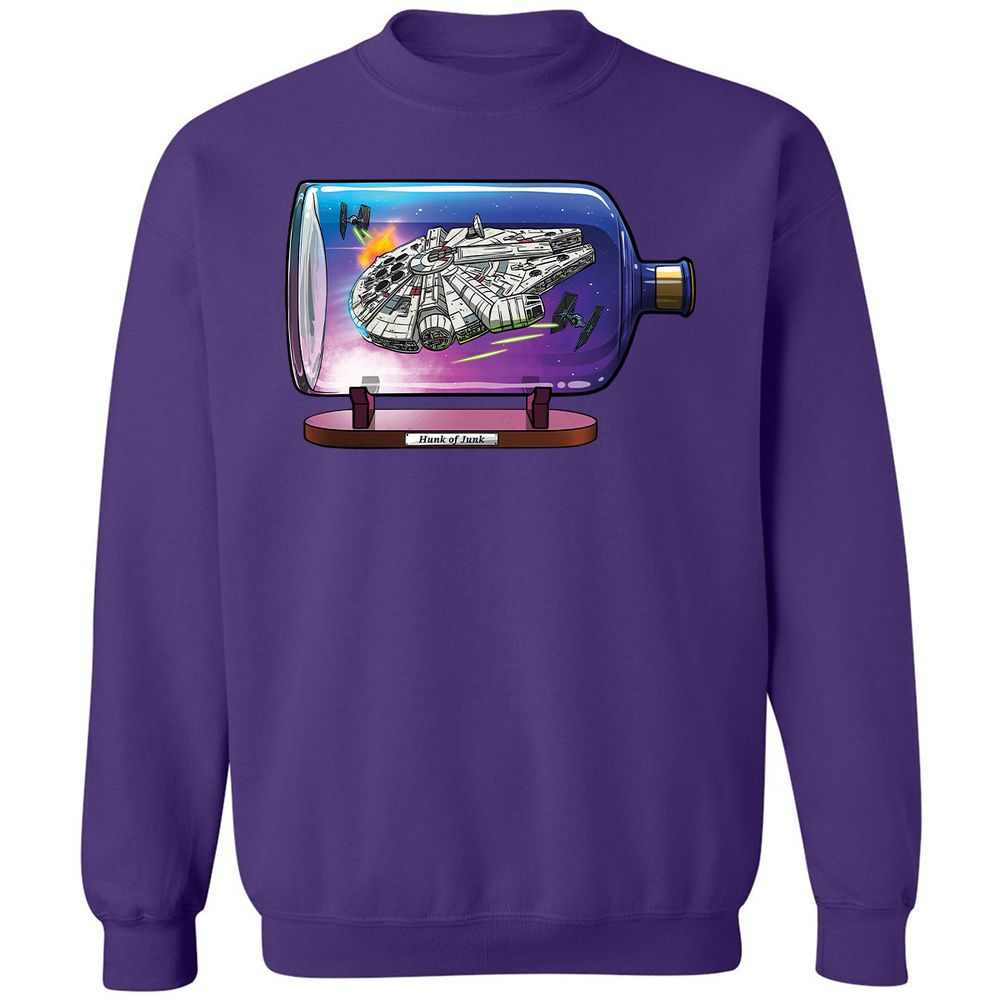 Classic Unisex Sweatshirt - RMNB113A - Purple - 6