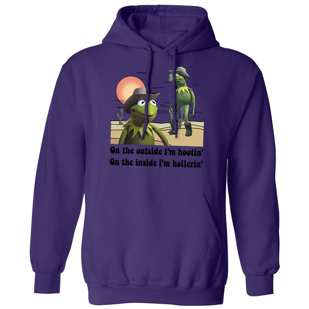 Classic Unisex Hoodie - 595SGW4G - Purple - 6