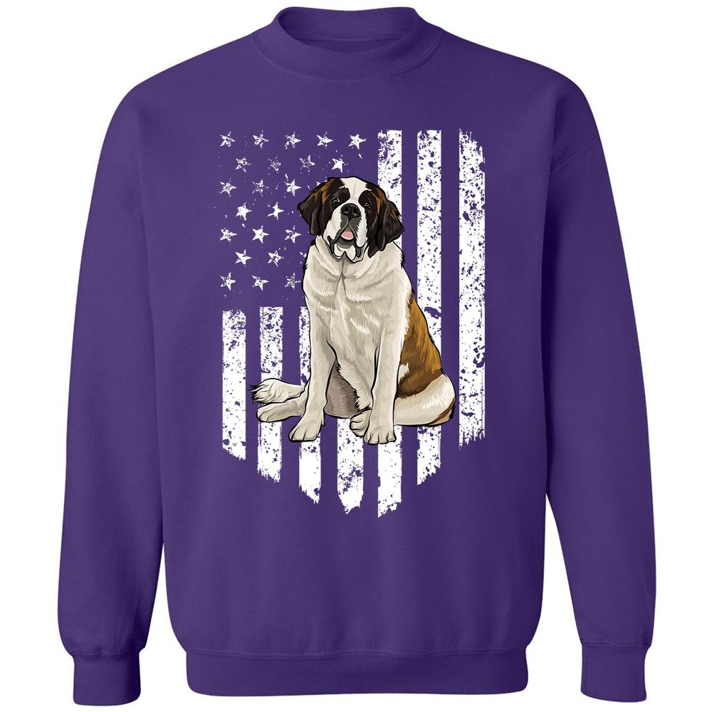 Classic Unisex Sweatshirt - M6DPBX8Q - Purple - 6