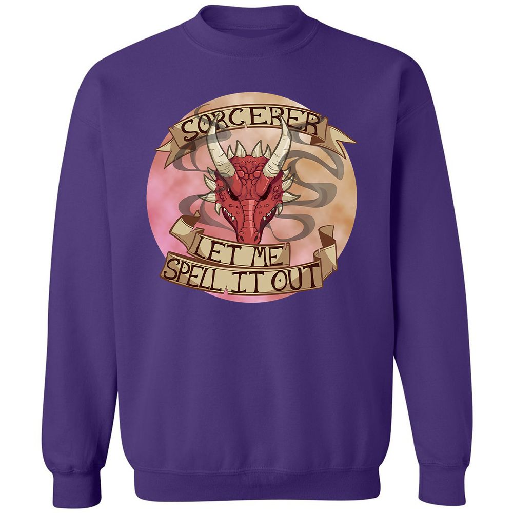 Classic Unisex Sweatshirt - EWWF4A2W - Purple - 6