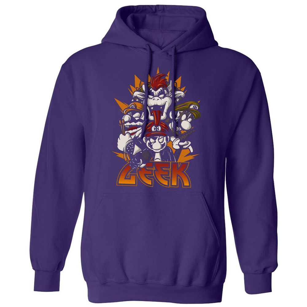Classic Unisex Hoodie - 7DWFE7BY - Purple - 6