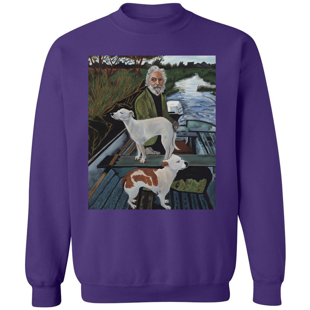 Classic Unisex Sweatshirt - QZ94E5WU - Purple - 6