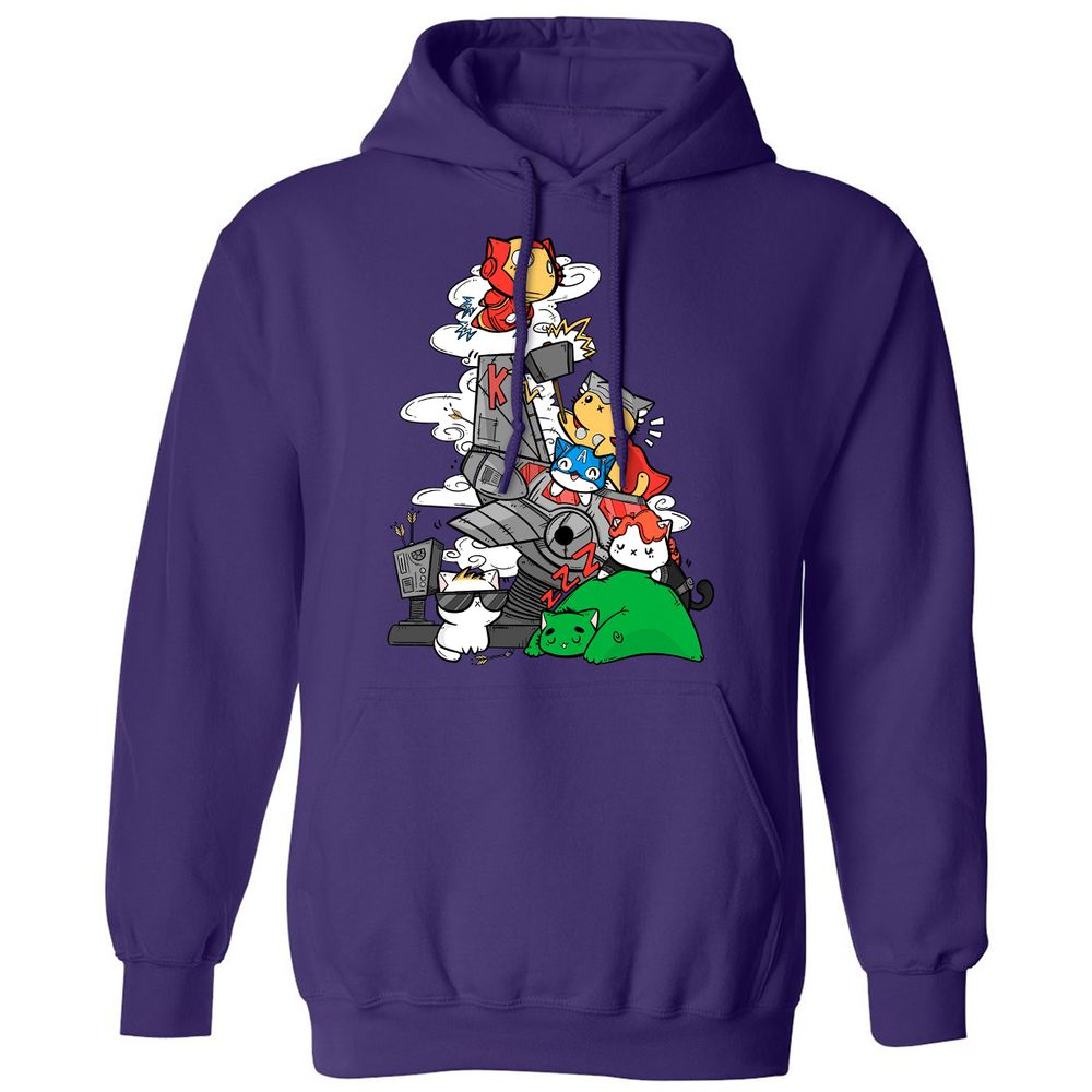 Classic Unisex Hoodie - 5BBVJYMJ - Purple - 6