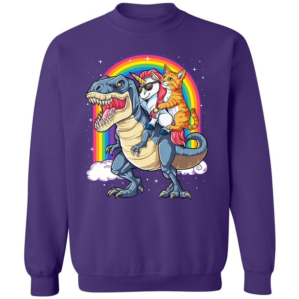 Classic Unisex Sweatshirt - PGLJJYK6 - Purple - 6