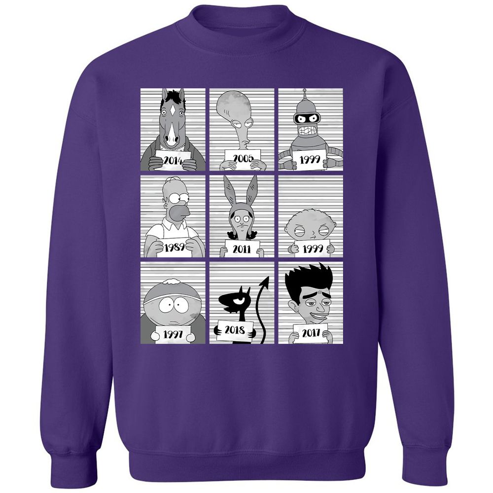 Classic Unisex Sweatshirt - 28HNJVZS - Purple - 6