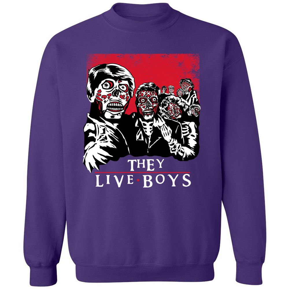 Classic Unisex Sweatshirt - 6YV7RH2T - Purple - 6