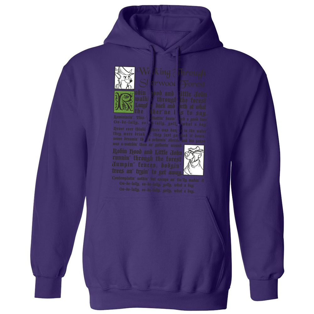 Classic Unisex Hoodie - BLSD85NU - Purple - 6