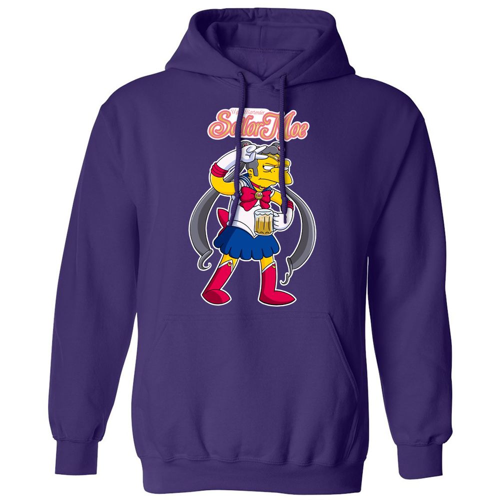 Classic Unisex Hoodie - TMV9T4U7 - Purple - 6