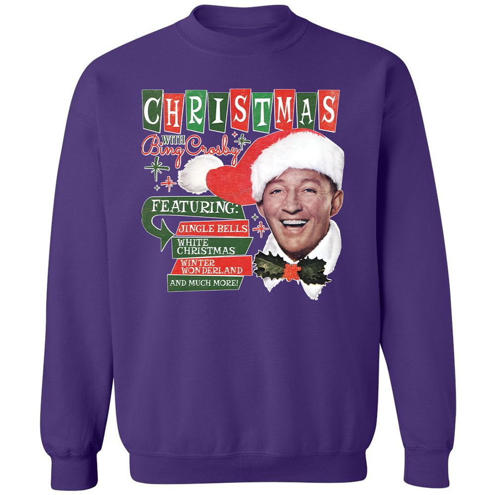 Classic Unisex Sweatshirt - LUJMDW7F - Purple - 6
