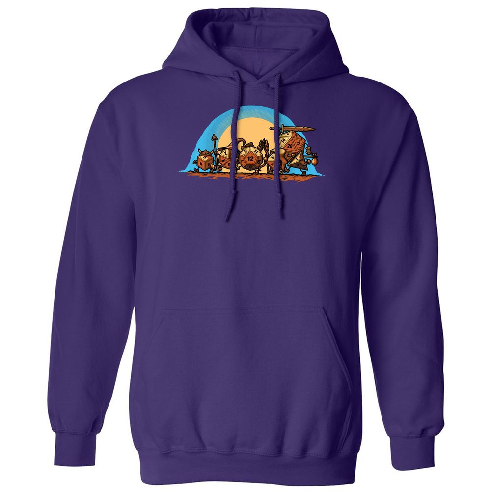 Classic Unisex Hoodie - CQU1FLZ2 - Purple - 6