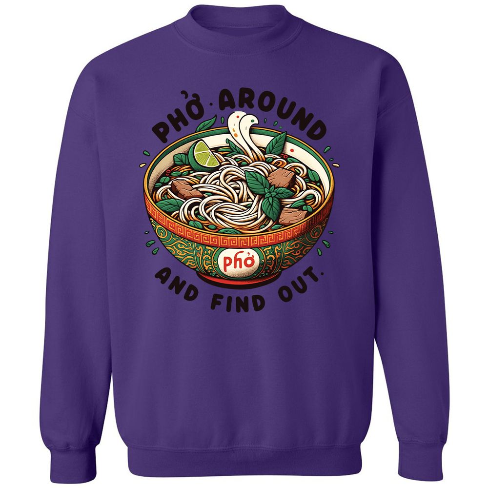 Classic Unisex Sweatshirt - 6DM69PQM - Purple - 6