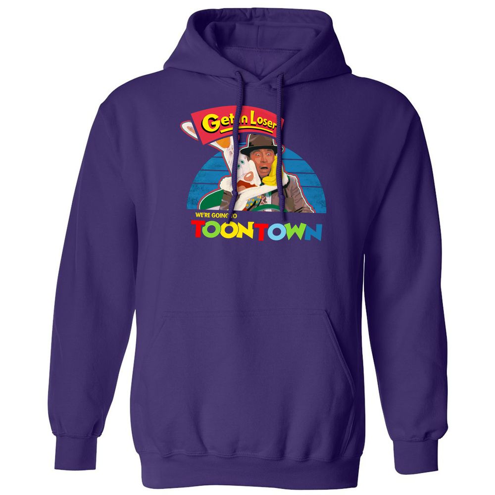 Classic Unisex Hoodie - QSCJLXMW - Purple - 6