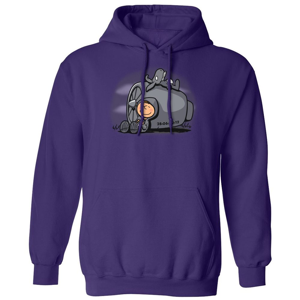 Classic Unisex Hoodie - F8DC3XEQ - Purple - 6