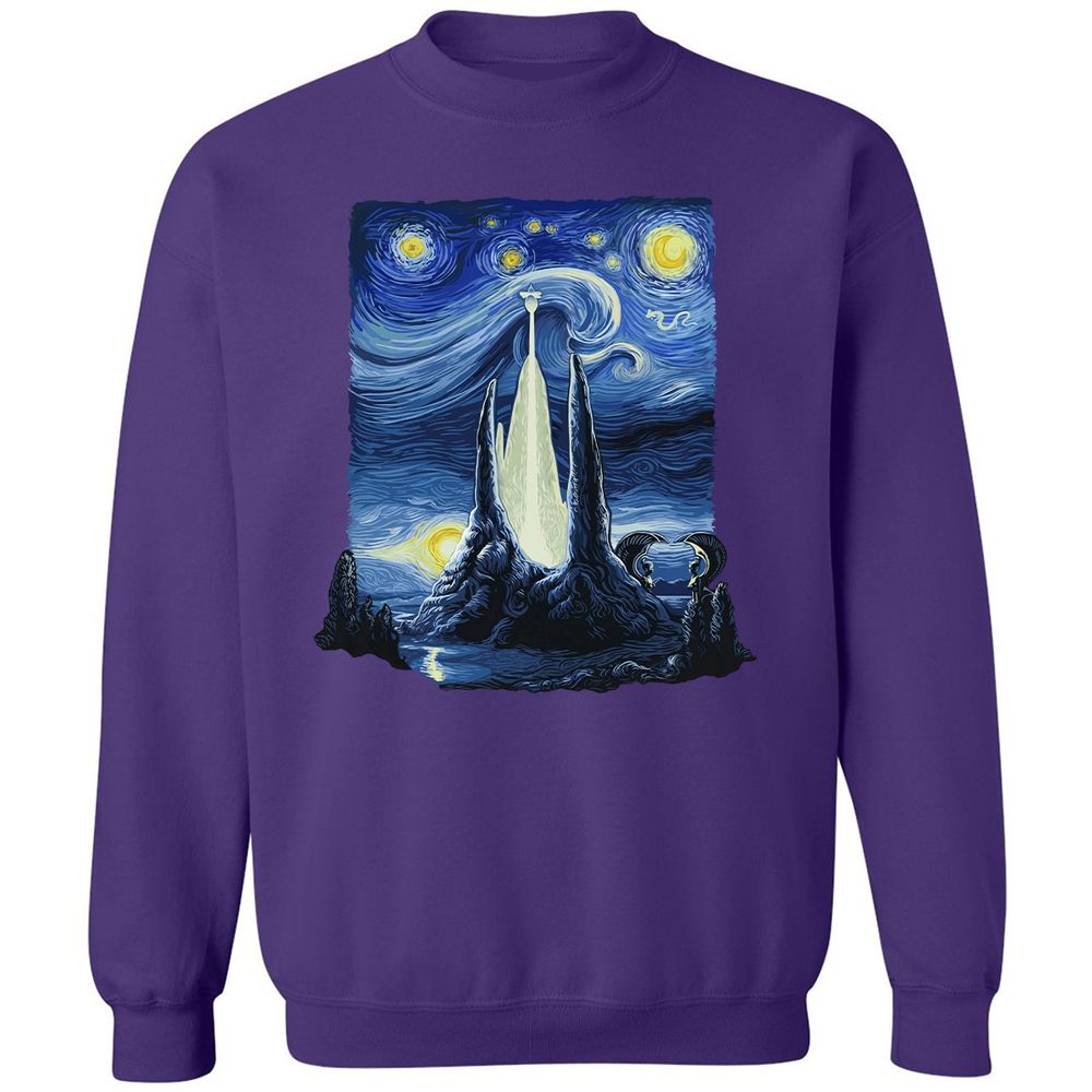 Classic Unisex Sweatshirt - E3ZQKX46 - Purple - 6