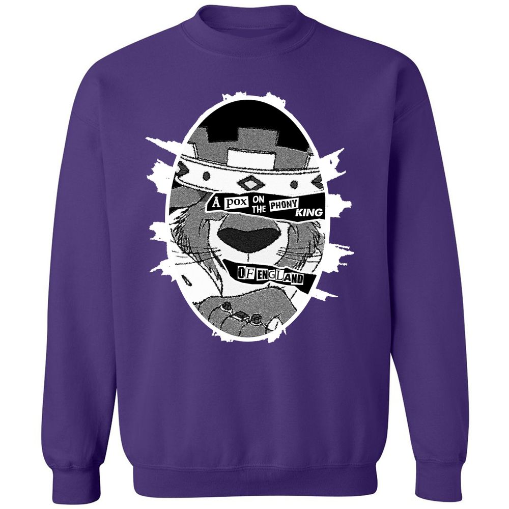Classic Unisex Sweatshirt - JNMS2C14 - Purple - 6