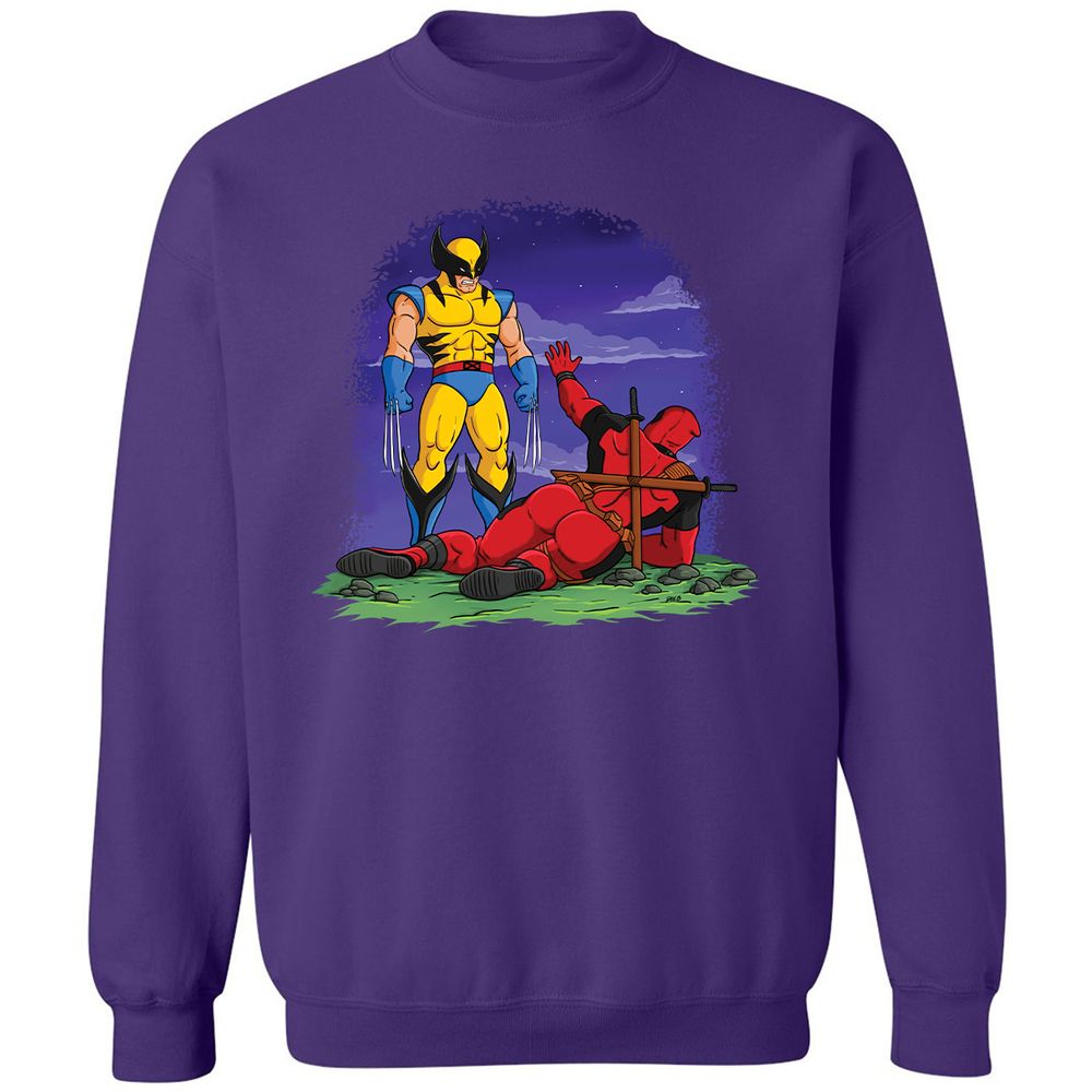 Classic Unisex Sweatshirt - 8G29A2TK - Purple - 6