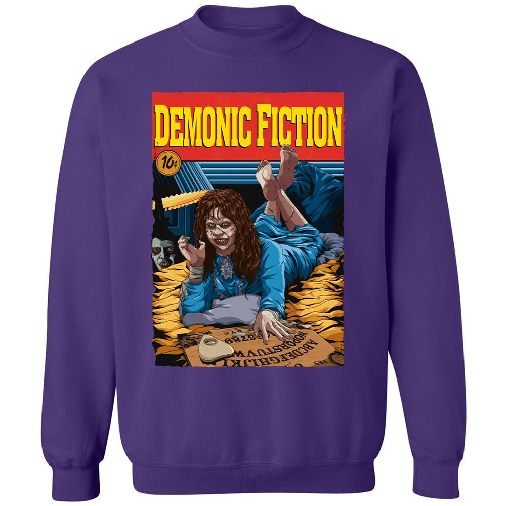 Classic Unisex Sweatshirt - QMSJ6RVU - Purple - 6