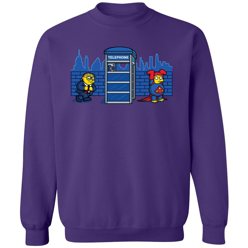 Classic Unisex Sweatshirt - J3CG39KU - Purple - 6