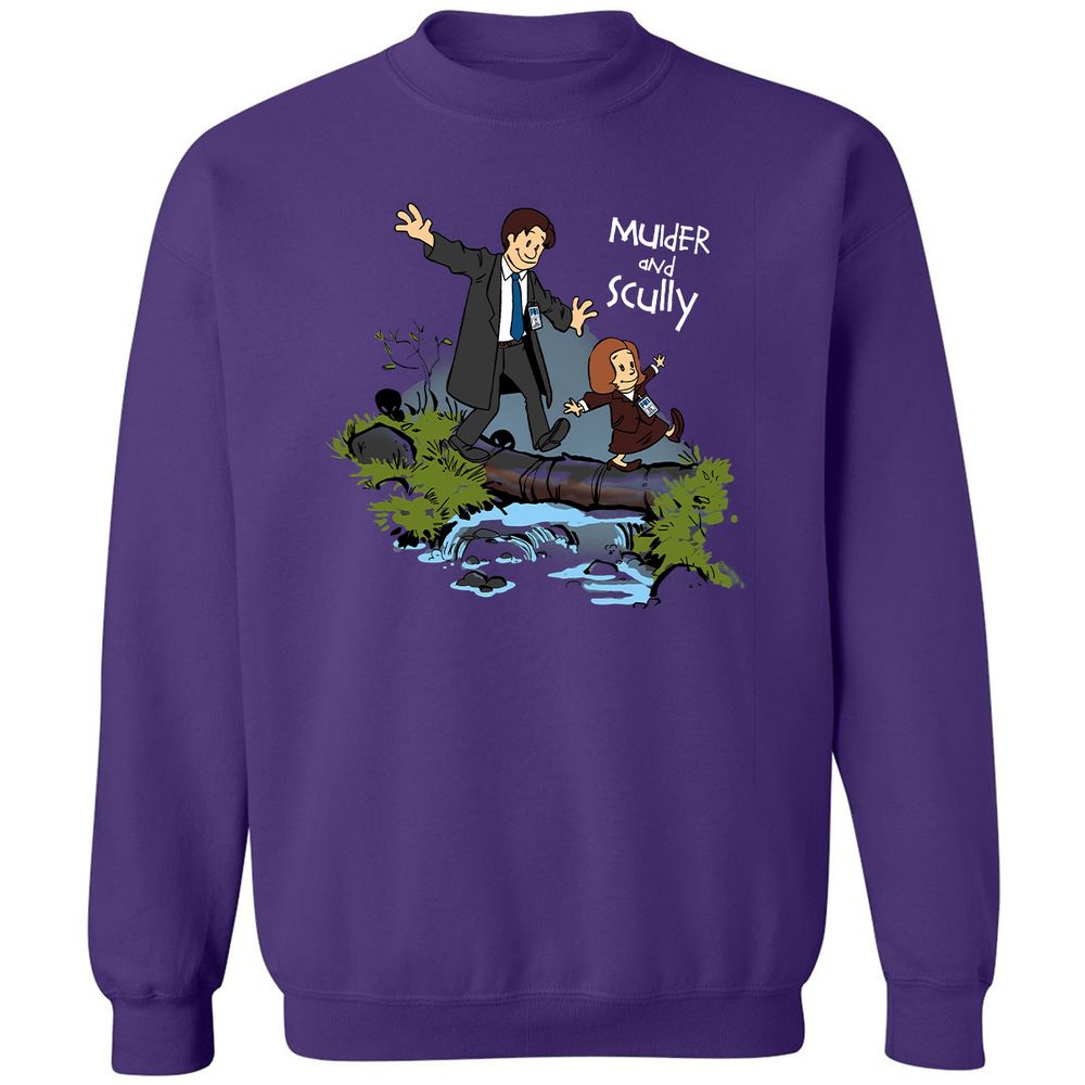 Classic Unisex Sweatshirt - NQ82XYPK - Purple - 6