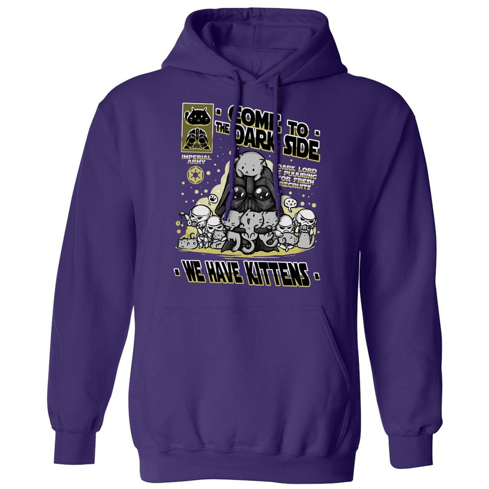 Classic Unisex Hoodie - H95AMWPN - Purple - 6